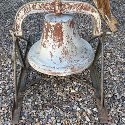 Large Perrin & Gaff School Bell