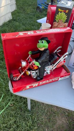 Snuggly Soft Singing Animated Motorcycle Frog