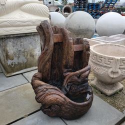 Concrete Fountain / Cement Garden Backyard Patio Outdoor Fountains