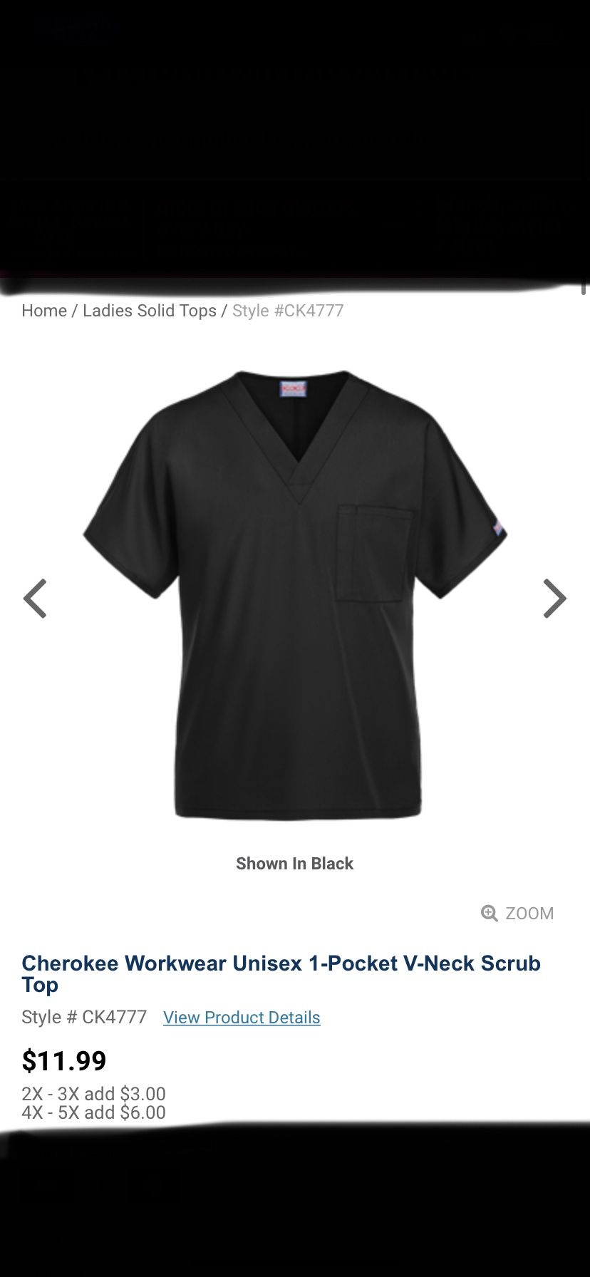 Scrubs- Black