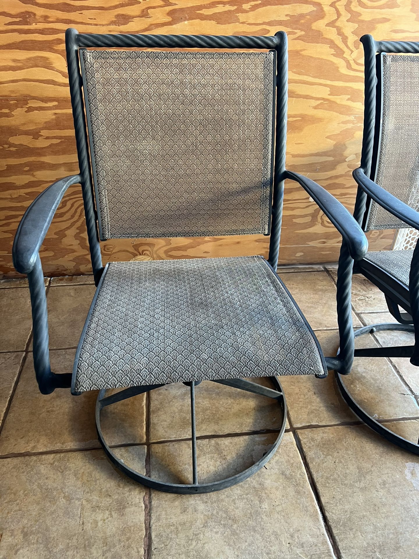 Two Patio Chairs