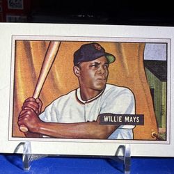Willie Mays 1989 Bowman Sweepstakes Card Vintage Jumbo Card licensed reprint