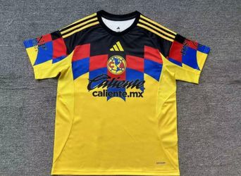 Soccer America america 🦅🦅las home and away local visitante aguilas New Jersey  2025-  2026 fan version  player version small to 4xl tricampeon futbo