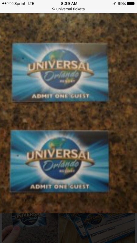 Universal Tickets