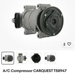 Ac Compressor Car quest T58947  Chevy Hummer Am General