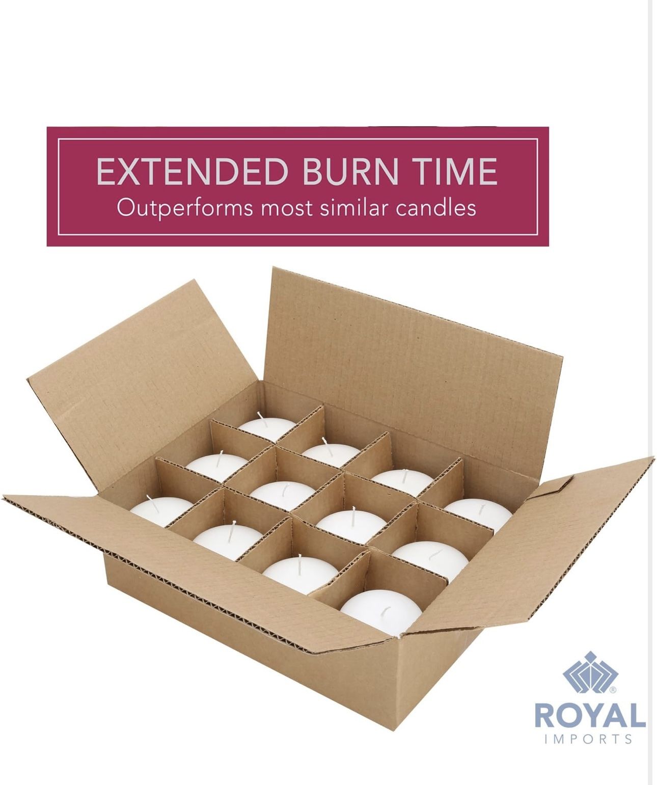 18 Pack Candles 