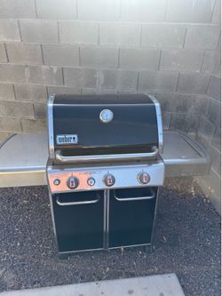Weber Genesis 3-burner gas grill with a side burner