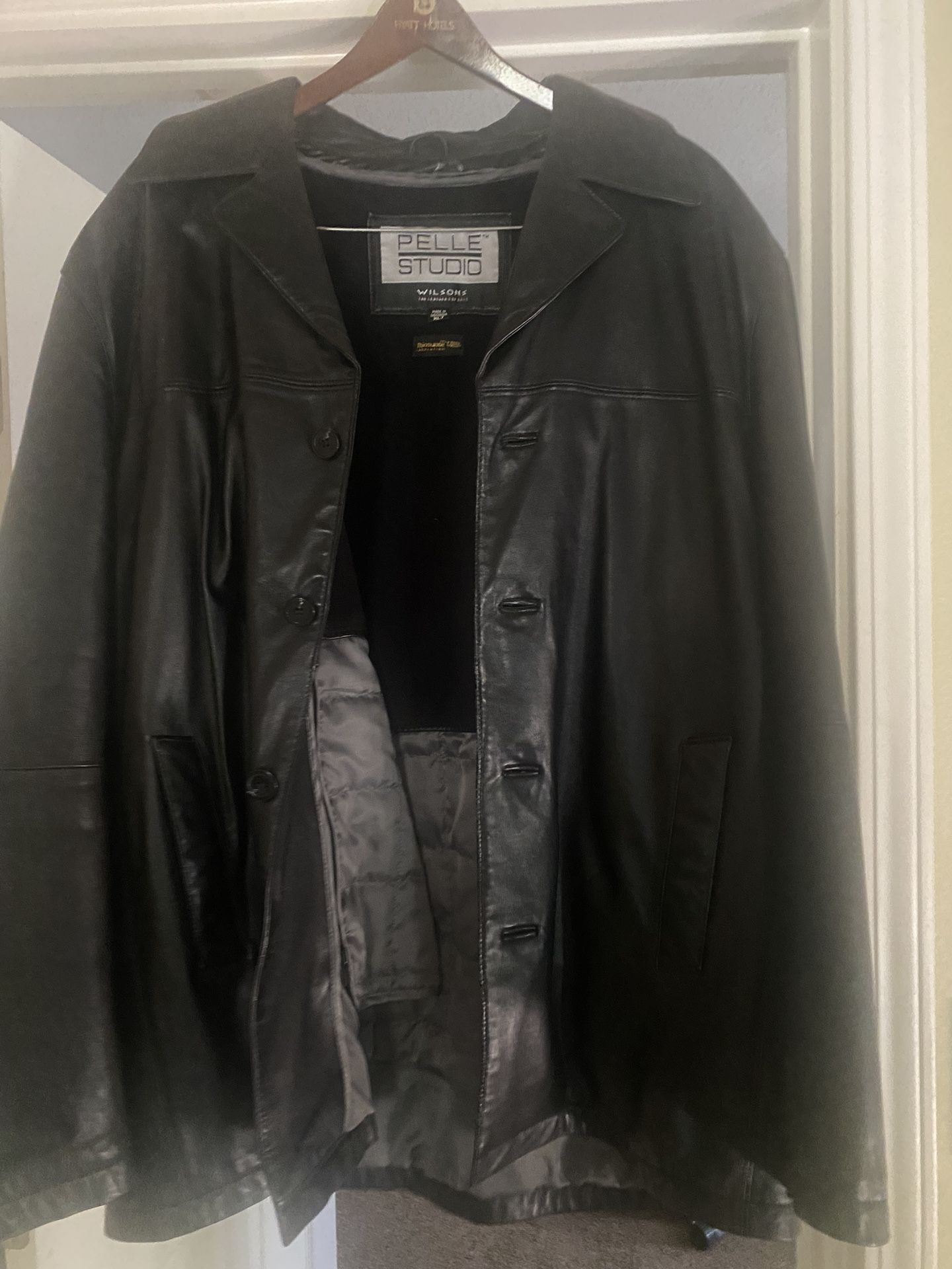 Mens leather jacket XLT