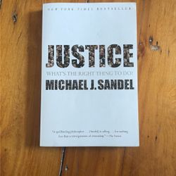 Justice Michael j Sandel 