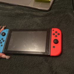 Nintendo Switch With Charger 