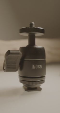 Heavy Duty Litra Swivel Cold Shoe Ball Mount To 1/4” $20