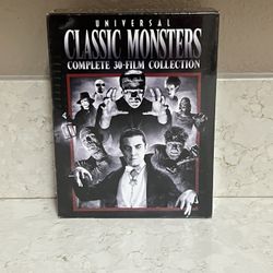 Classic Monsters Complete 30 DVD Film Collection, New 