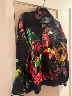 Nike Tropical Floral Full-Zip Track Jacket