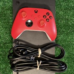 Xbox Series X With Red Controller USED But Works Perfectly 