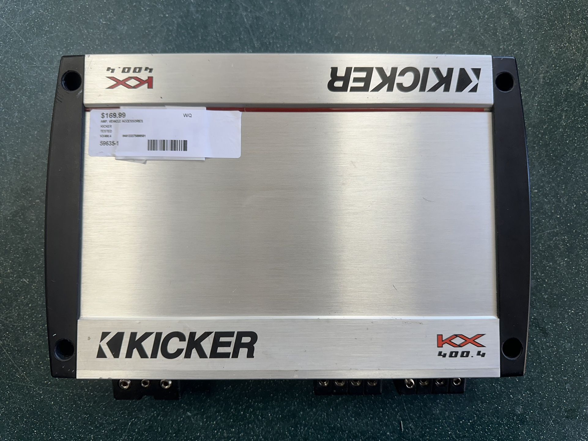 Kicker KX400.4 Amplifier 