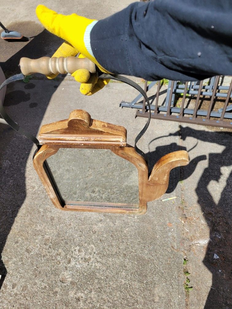Tea-Kettle-Shaped Mirror