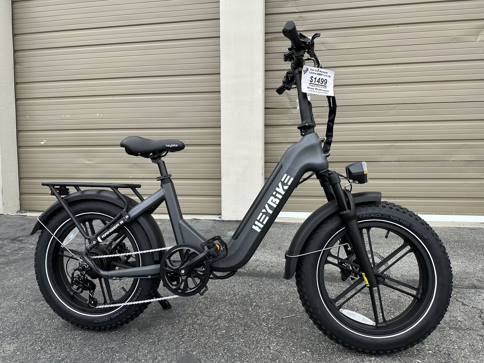 HEYBIKE Ranger S 750 Watts 20” Foldable Electric Bike In Shark Gray