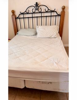 Queen sized bed