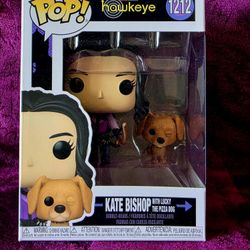 Marvel Hawkeye Kate Bishop & Lucky The Pizza Dog