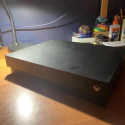 Xbox One X w/ Controller and Cords