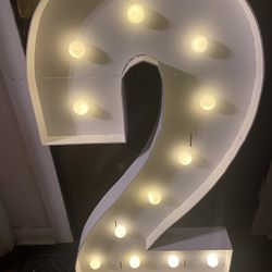 4ft Marquee #2 With Lights FOR SALE
