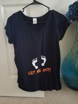 NWT MATURNITY SHIRT SIZE MED