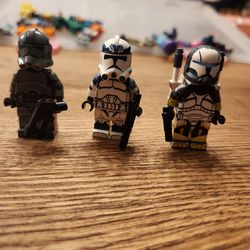 mini star wars custom clone set