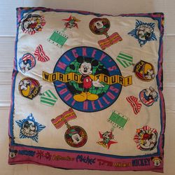 Vintage Mickey Mouse Disney Pillow