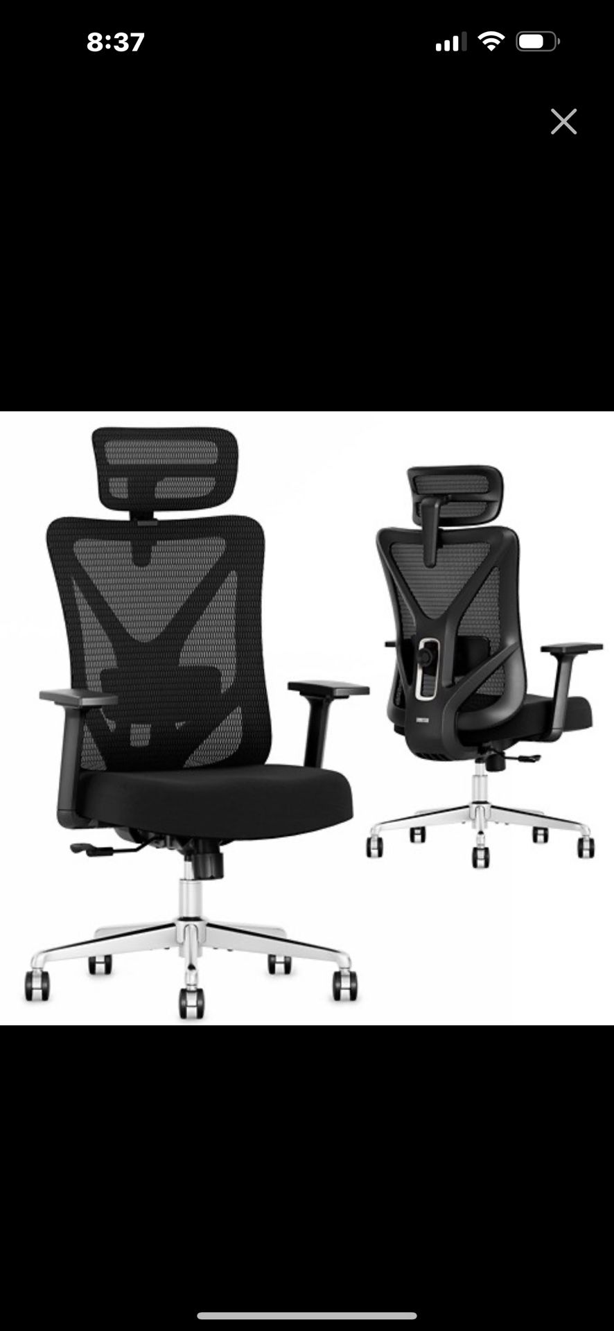 Computer desk chair