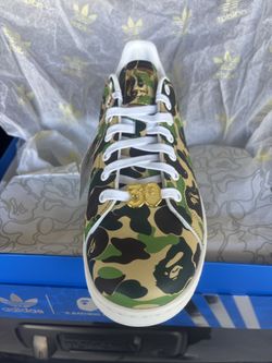 Bape Adidas Superstar camo size 10