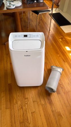 Ivation 10,000 BTU Portable Air Conditioner with Wi-Fi for Rooms Up to 350 Sq Ft (6,500 BTU SACC)