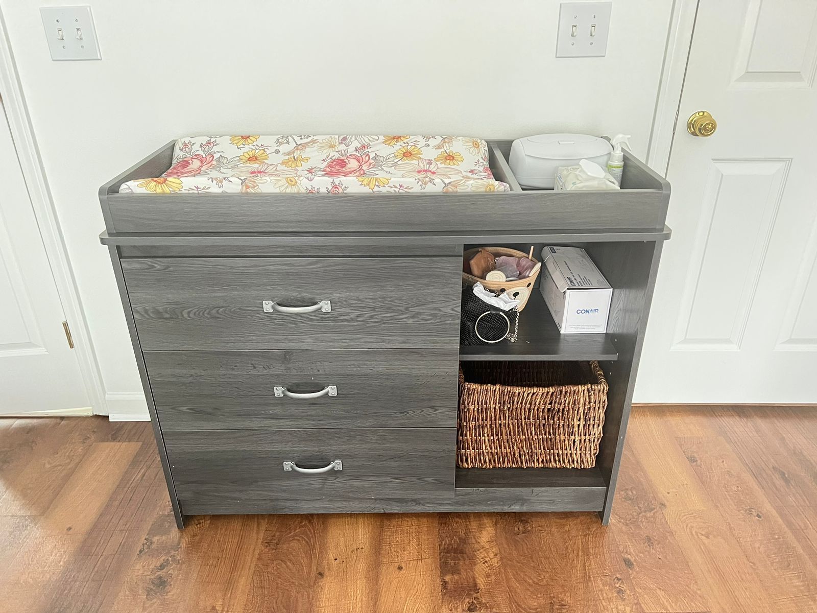 3 Drawer Changing Table 