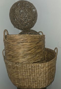Basket for sale 2pc