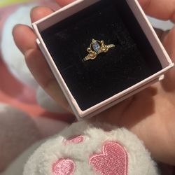 pandora ring from the princess collection, cinderella 💍✨