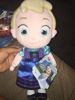 Frozen baby doll from Disney store