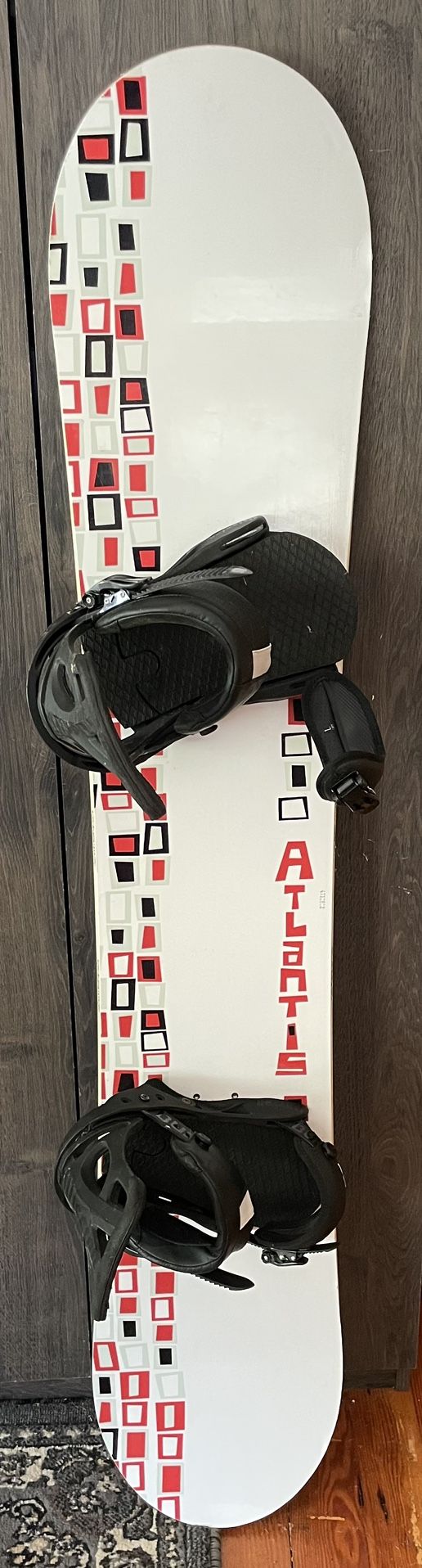 Atlantis Snowboard 147 with Burton Bindings
