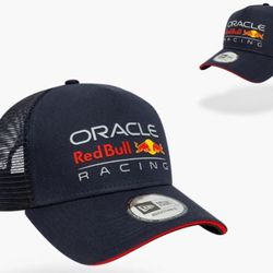 Black Redbull Team Oracle Racing New Era Hat