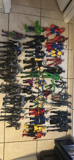 Superheroes, Villains,  and more figurines