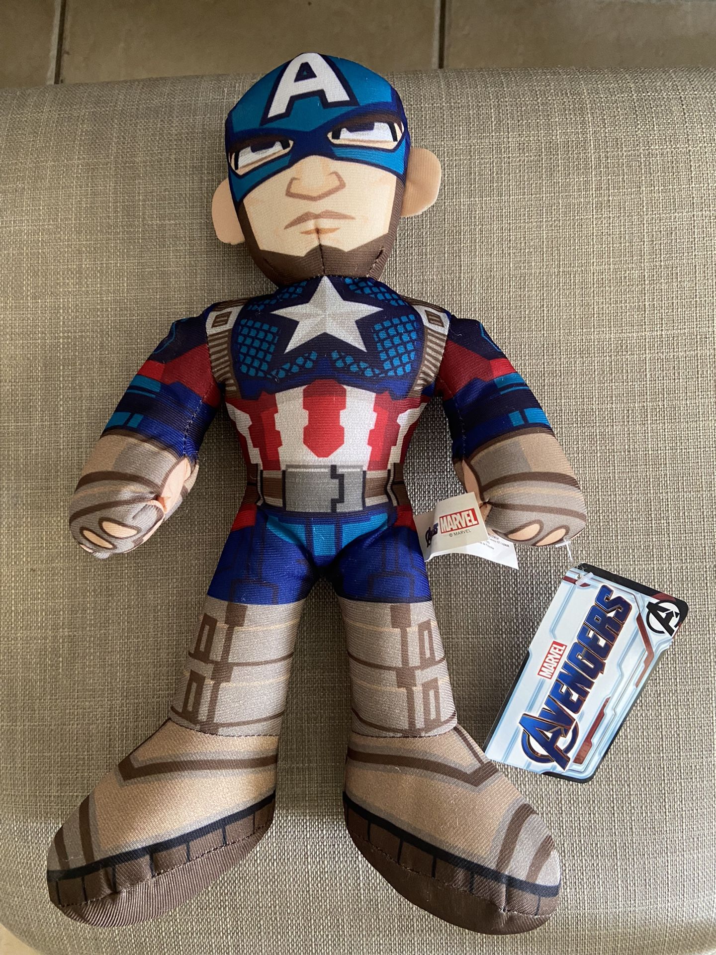 Captain America Avengers Plush 14 Inches