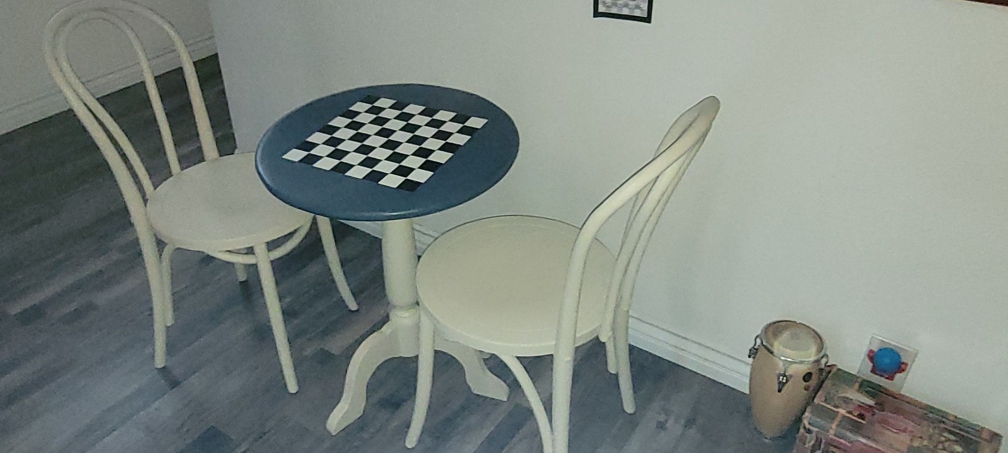 Chess Checkers Board Table