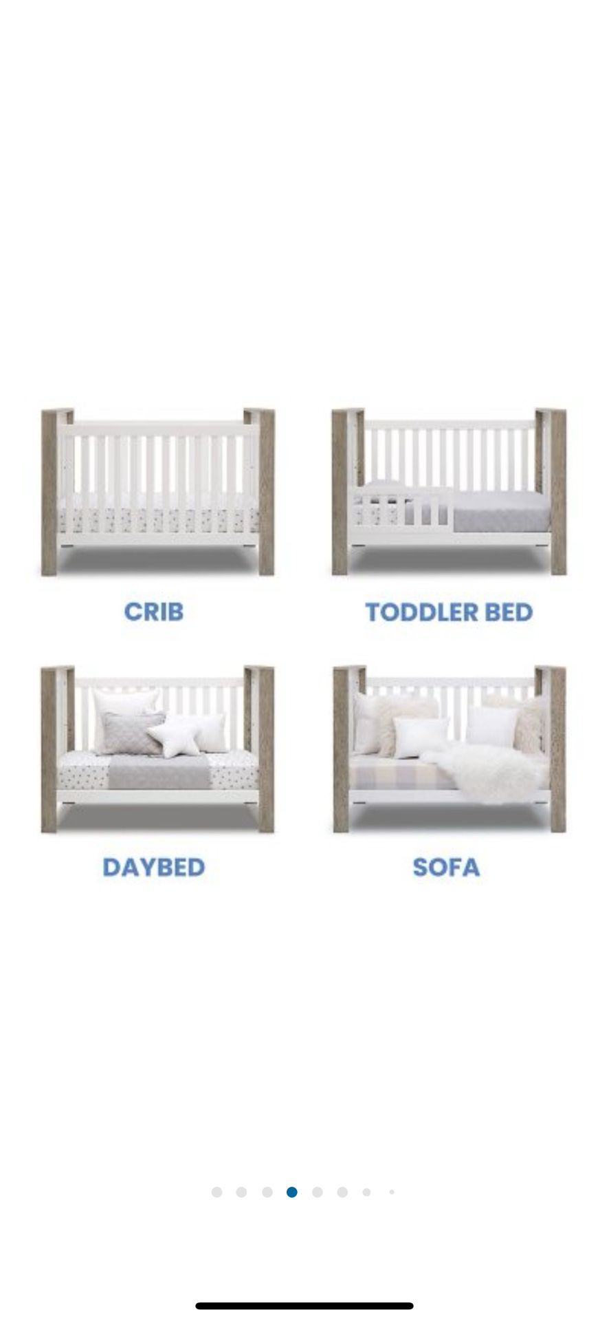 Delta Children Miles 4-1 Crib
