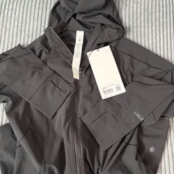 XXS LULU Lemon Women’s Windbreaker New 