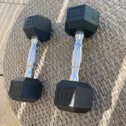 10 Lb Dumb Bells