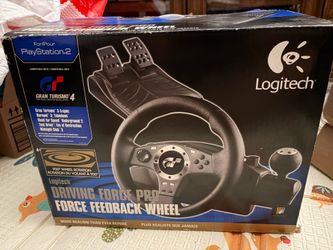 Ps2 Logitech Force Feedback pro steering wheel