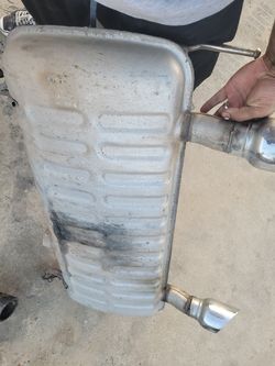 muffler dual exaust