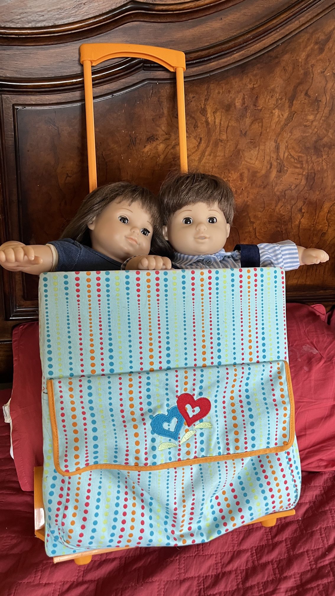 Twin Baby’s From American Girl Doll
