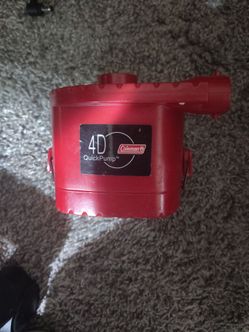 Coleman 4D quick pump