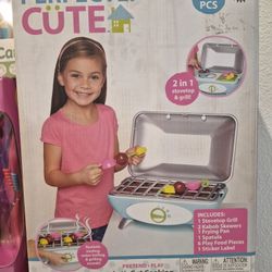 Cooking Stovetop And Grill Toy