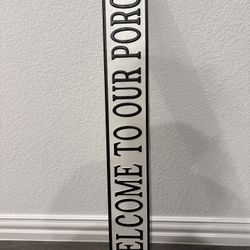 Front Porch Sign 
