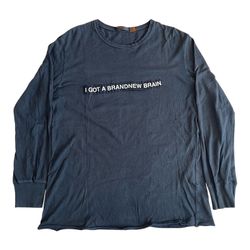 Undercover AW05 'Arts & Crafts' BrandNew Brain Felt Box L/S Shirt